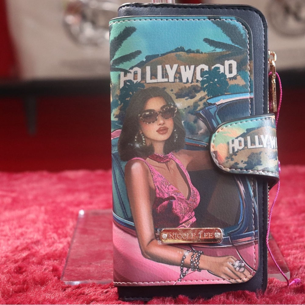 Nicole Lee Glamorous Hollywood Wallet